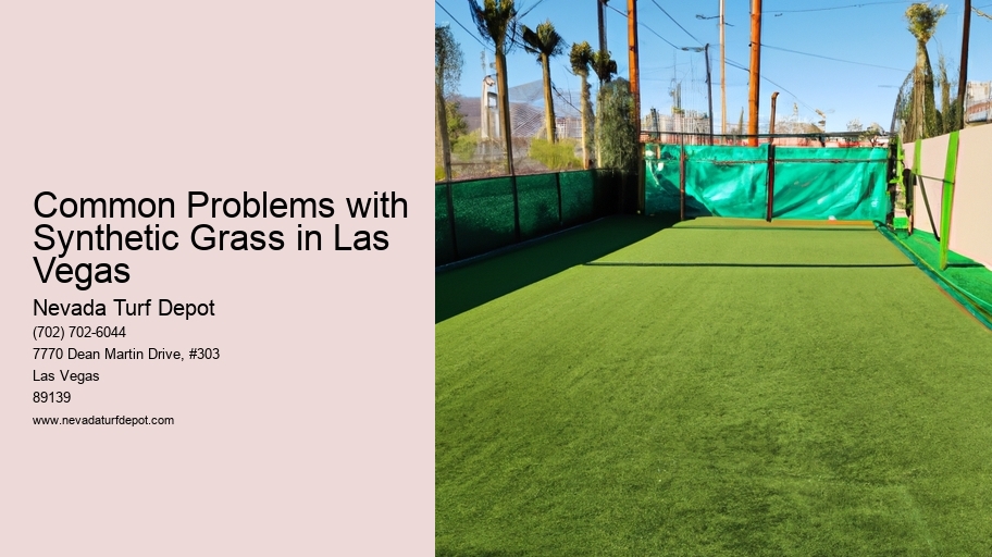 Common Problems with Synthetic Grass in Las Vegas