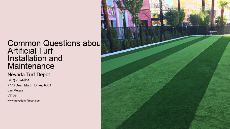 Common Questions about Artificial Turf Installation and Maintenance