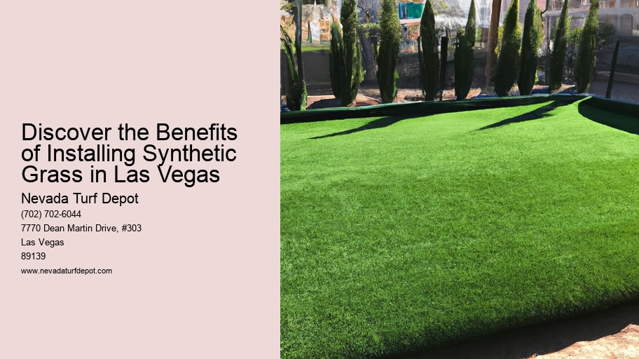 Discover the Benefits of Installing Synthetic Grass in Las Vegas