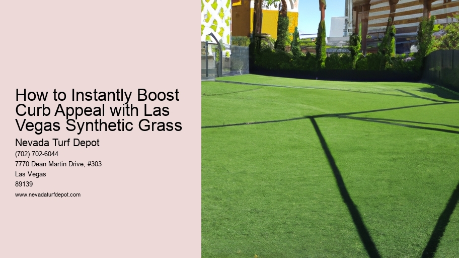 How to Instantly Boost Curb Appeal with Las Vegas Synthetic Grass