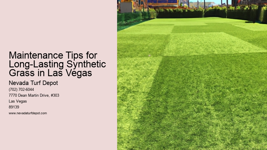 Maintenance Tips for Long-Lasting Synthetic Grass in Las Vegas