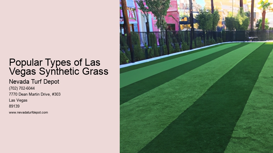 Popular Types of Las Vegas Synthetic Grass