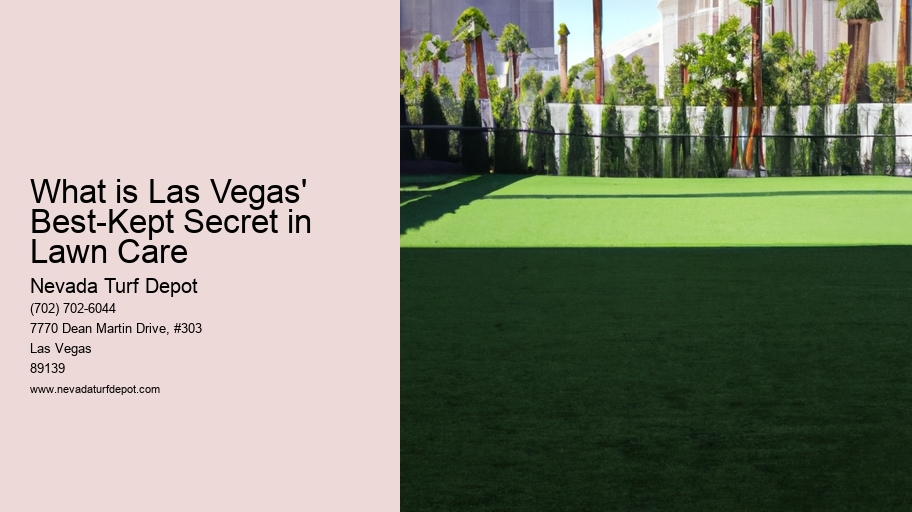 What is Las Vegas' Best-Kept Secret in Lawn Care